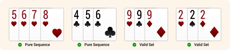 Valid Example1 Valid Shows Examples - Rummy Rules